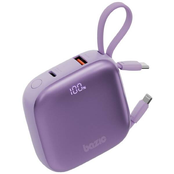 Powerbank Energea Bazic GoPower Fusion 10000 mAh fialový

