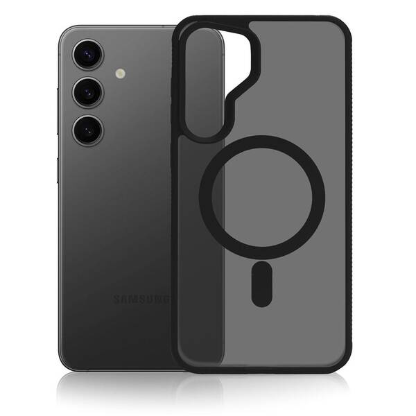 Kryt na mobil 3mk na Samsung Galaxy S25+ - Hardy Hazy MagCase čierny

