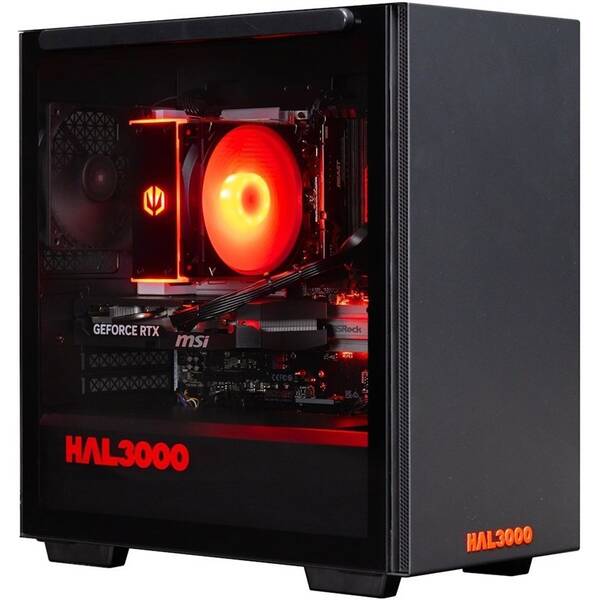 Herný počítač HAL3000 Online Gamer čierny


