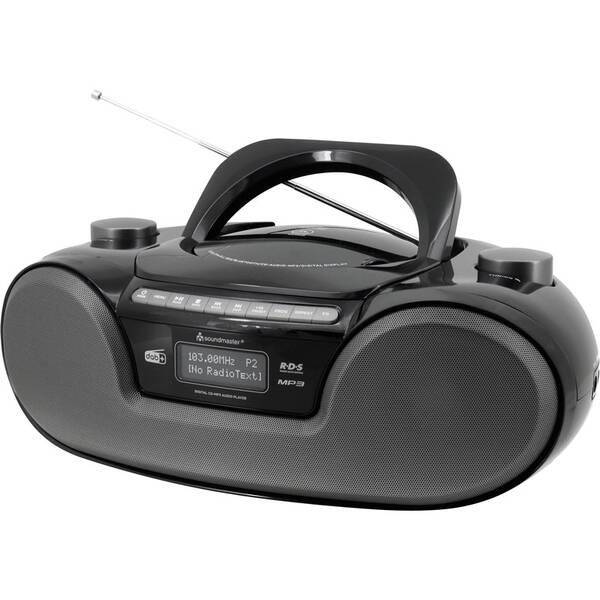 Rádioprijímač DAB+/CD Soundmaster SCD8300SW čierny

