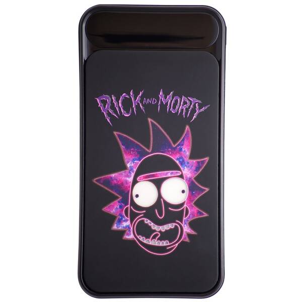 Powerbank Lazerbuilt Rick and Morty 10000 mAh Light-Up čierny

