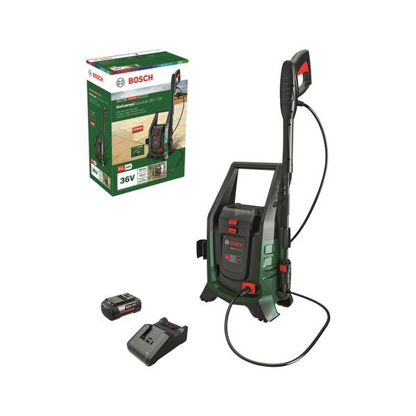 Vysokotlakový čistič Bosch UniversalAquatak 36V-100 (s batériou) 

