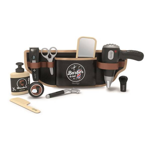 Barber sada Smoby Barber čierna

