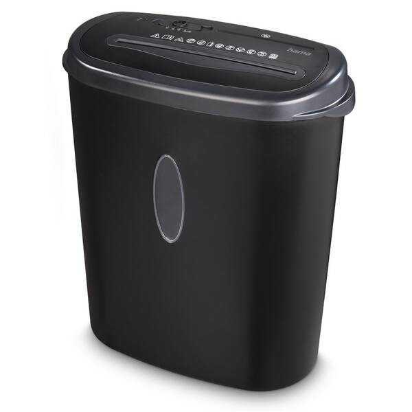 Skartovač Hama Home X12CD, krížový rez, 12 listov, stupeň utajenia P-4 

