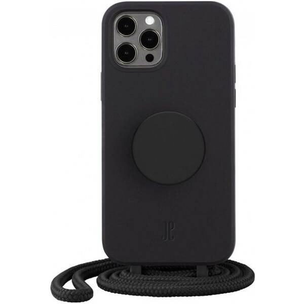 Kryt na mobil PopSockets Just Elegance na Apple iPhone 12/12 Pro čierny

