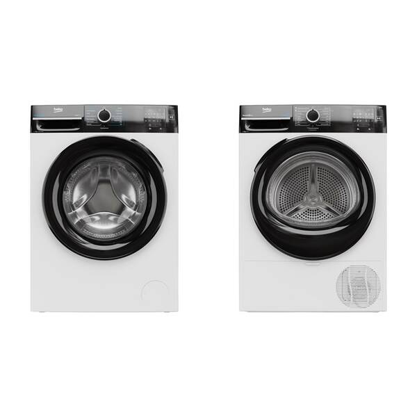 Set výrobkov Beko BM3WFU3841WBB + BM3T3824WBB biely

