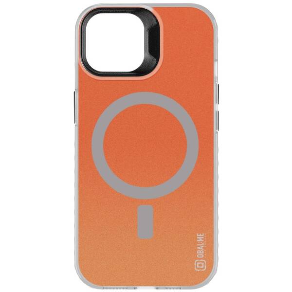 Kryt na mobil Obal:Me MagNetix SolarFlex na Apple iPhone 15 sivý/medený

