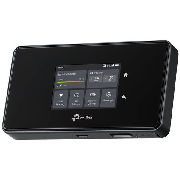 Router TP-Link M8550 5G Mobile Wi-Fi čierny

