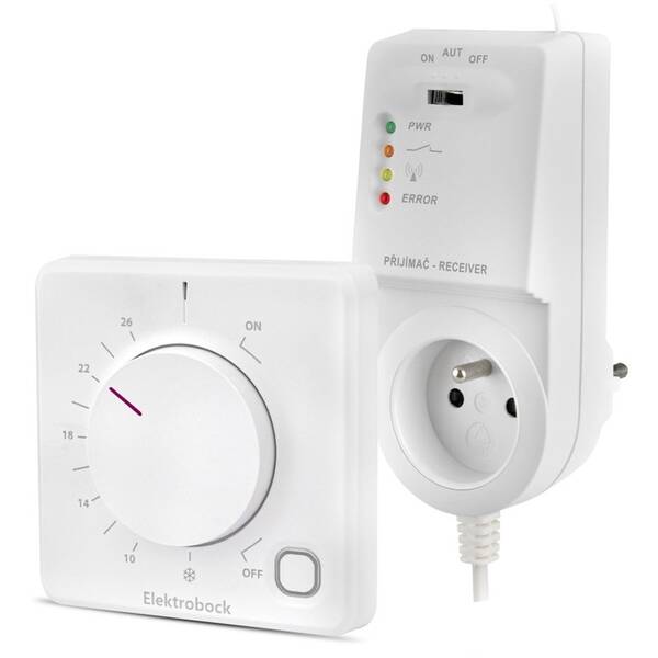 Termostat Elektrobock BT015, bezdrôtový 


