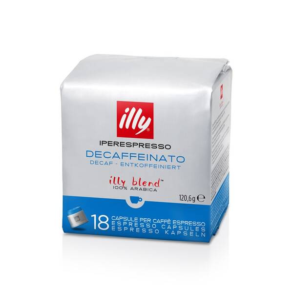 Kapsuly pre espressá Illy bez kofeínu (18 ks) 

