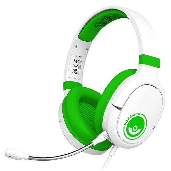 Headset OTL Technologies Pokémon Poke ball PRO G1 biely/zelený


