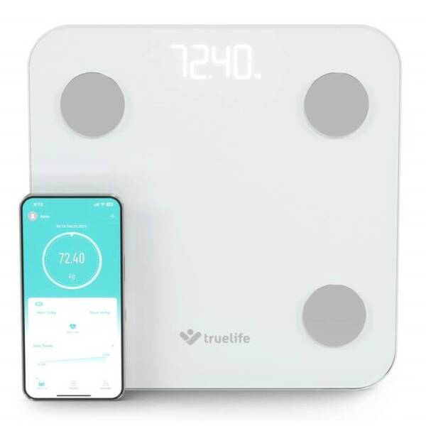 Osobná váha TrueLife FitScale W1 BT White biela

