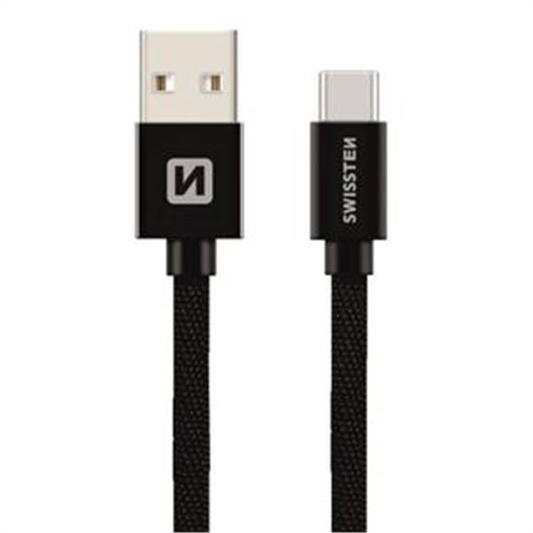 Kábel Swissten USB/USB-C 0,2 BLK 


