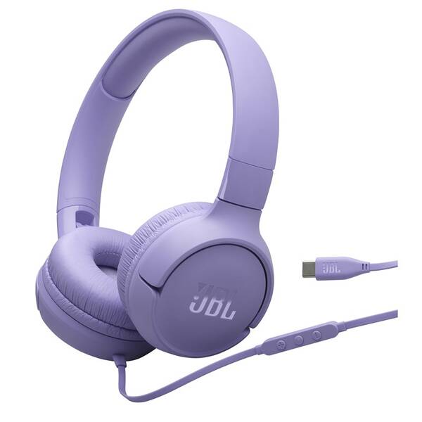 Slúchadlá JBL Tune 520C fialová

