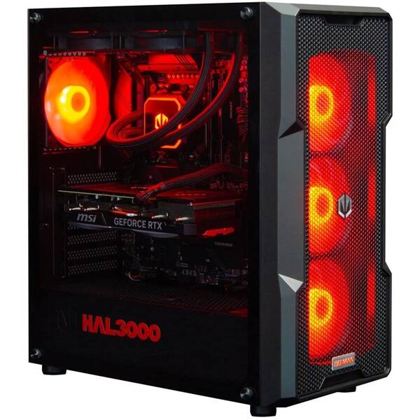 Herný počítač HAL3000 Alfa Gamer Elite Ti Super čierny

