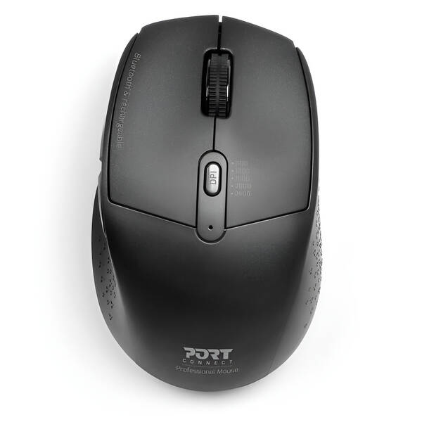 Myš PORT CONNECT Office Rechargeable BT Combo čierna

