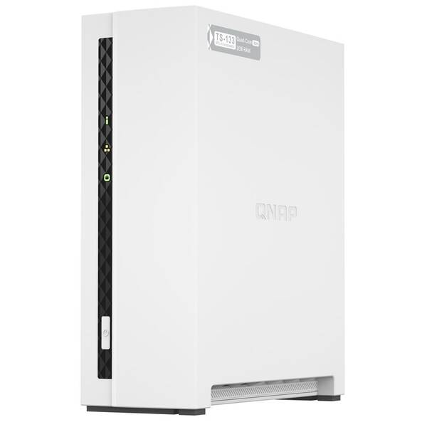 Sieťové úložisko QNAP TS-133 biele

