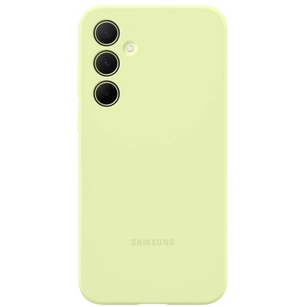Kryt na mobil Samsung Silicone na Samsung Galaxy A35 zelený

