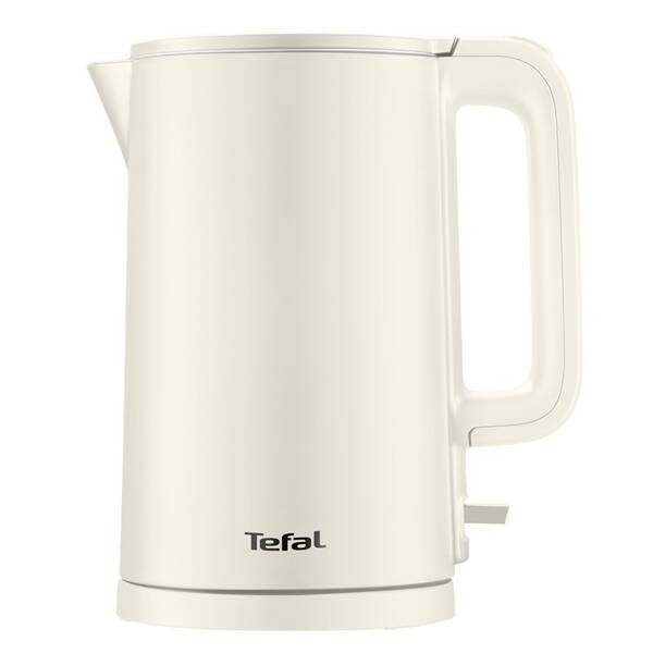 Rýchlovarná kanvica Tefal KO140AE0 Thermo Protect krémová

