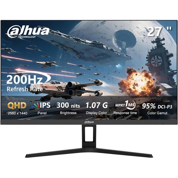 Herný monitor Dahua LM27-E331AY čierny

