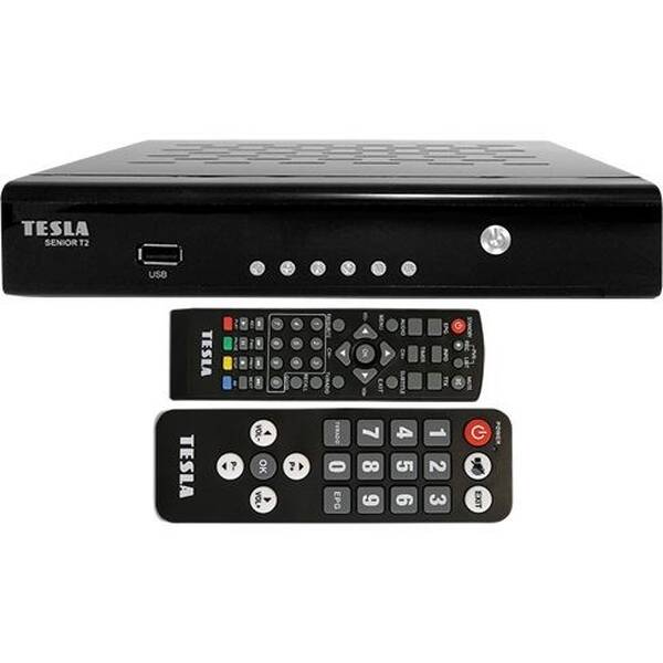 Set-top box Tesla SENIOR T2 čierny

