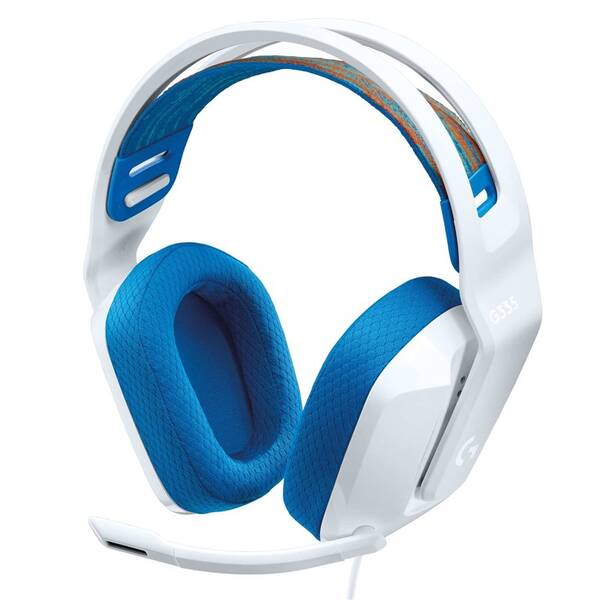 Headset Logitech G335 biely

