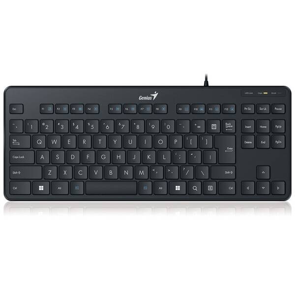 Klávesnica Genius LuxeMate 110, CZ+SK layout čierna

