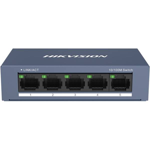 Switch Hikvision DS-3E0105-O modrý

