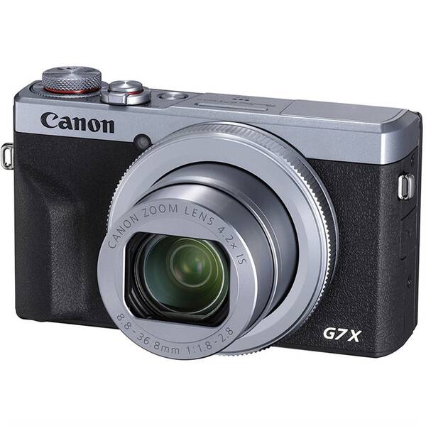 Digitálny fotoaparát Canon G7X Mark III strieborný

