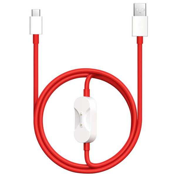 Kábel OnePlus SUPERVOOC 2-in-1, 1,2m červený

