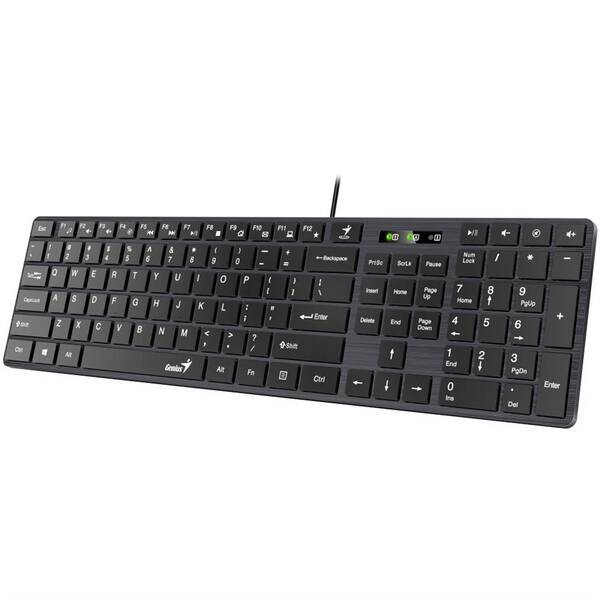 Klávesnica Genius Slimstar 126, SmartGenius App, CZ/SK čierna


