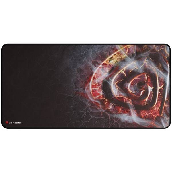 Podložka pod klávesnicu a myš Genesis CARBON 500 MAXI, 90×45 cm čierna

