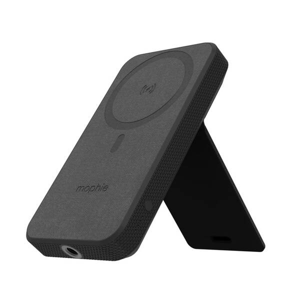 Powerbank Mophie 10 000 mAh, 1x USB-C, snap+ s integrovaným stojanom čierny

