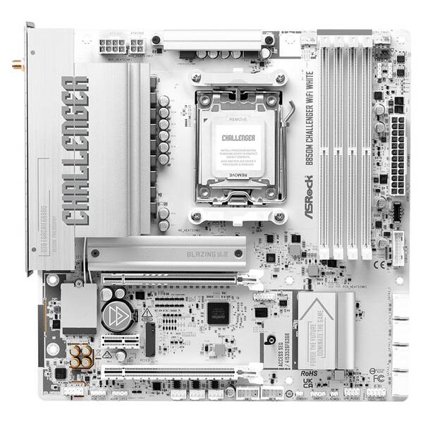 Základná doska ASRock B850M Challenger WiFi WHITE biela

