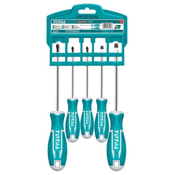 Sada skrutkovačov Total tools THT2506052 (5 ks) 

