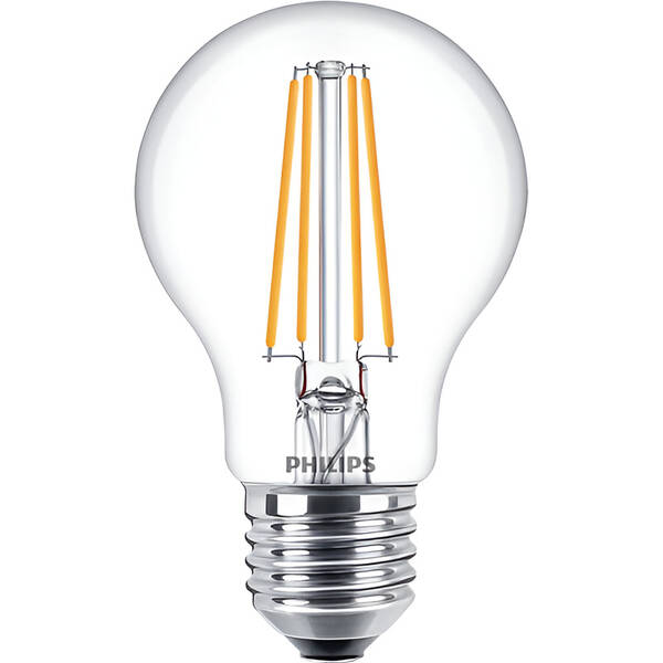 LED žiarovka Philips klasik, 7W, E27, teplá biela, 3ks 

