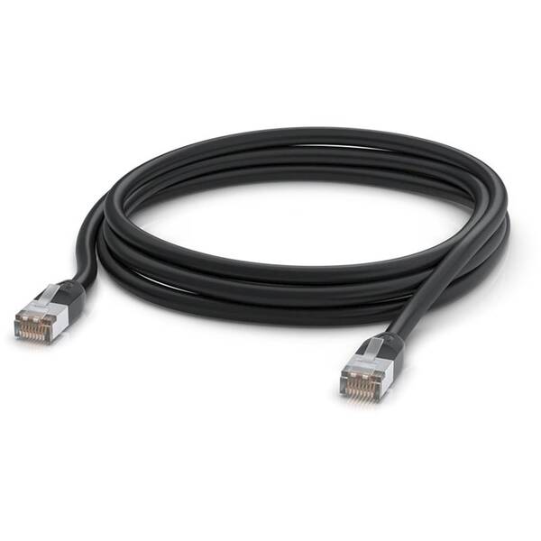 Kábel Ubiquiti Patch STP, Cat.5e, 3m čierny

