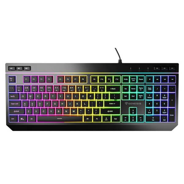 Klávesnica Genesis RHOD 530 RGB čierna

