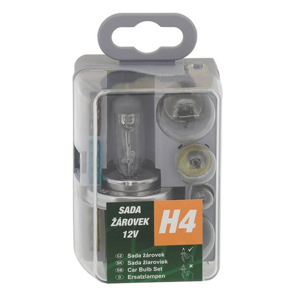 Autožiarovka Compass H4, servisní box 

