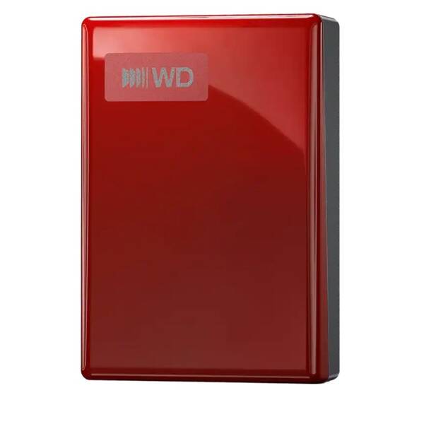 Externý pevný disk Western Digital 2TB USB-C červený

