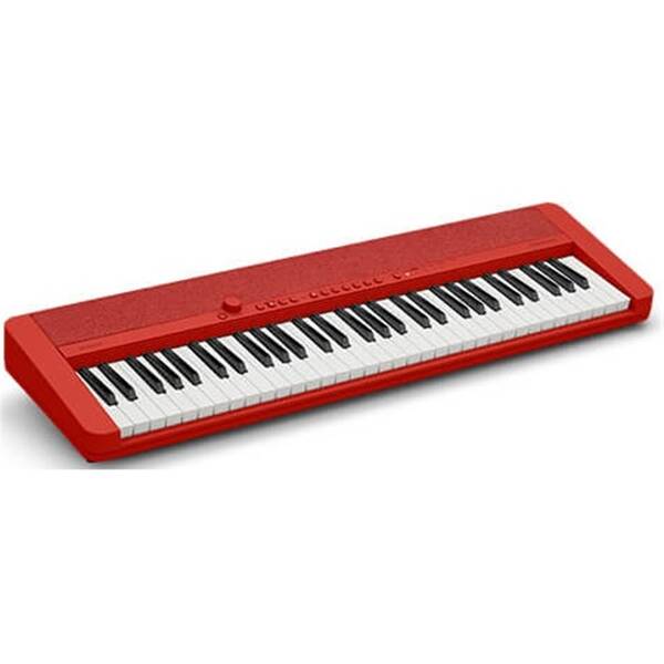 Elektronické klávesy Casio CT S1 RD červená

