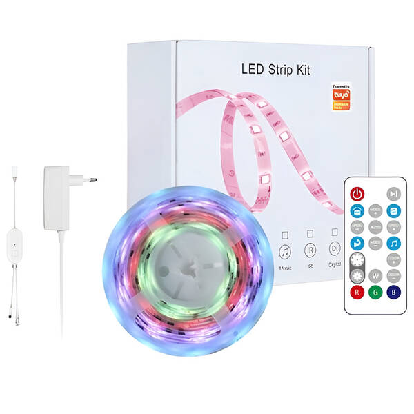 LED pásik IMMAX NEO LITE SMART/ 18W/ Wi-Fi/ IP65/ RGB/ TUYA/ DO + Music/ 5m 


