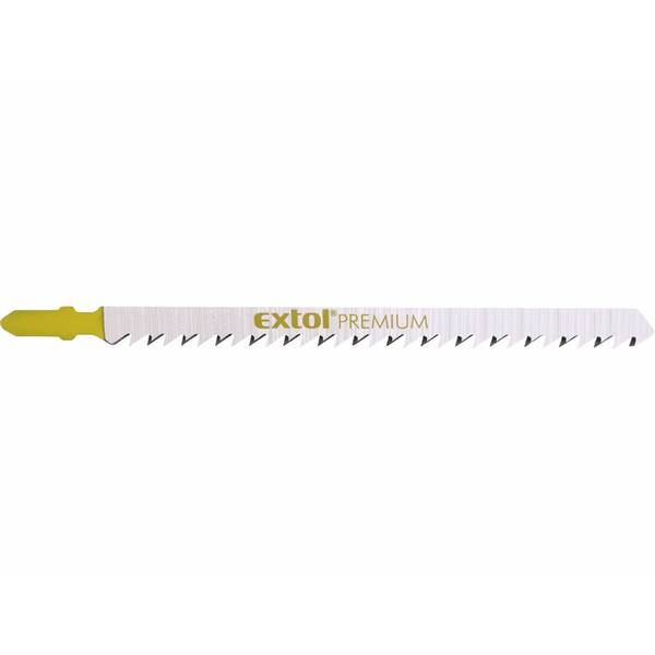 Sada pílových plátkov Extol Premium 8805012 126x4,0mm, HCS (5 ks) 

