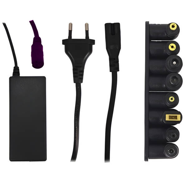 Sieťový adaptér PATONA pre notebooky, univerzálne, 15-22V, 4,74A, 90W, 8 konektorov 

