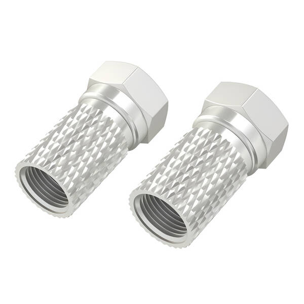 Anténny konektor Hama F-vidlica 6,5 ​​mm (2 ks) 

