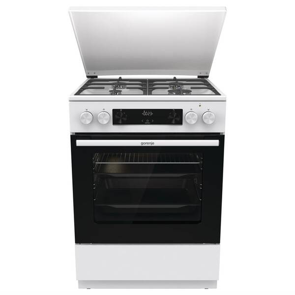 Kombinovaný sporák Gorenje GK6C5WF biely

