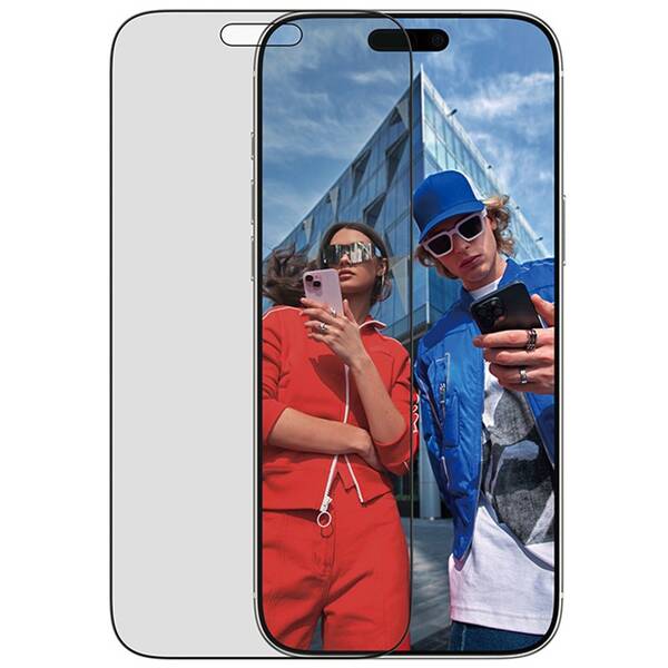 Tvrdené sklo PanzerGlass Privacy na Apple iPhone 17 Pro Max Pro s bezprašným aplikačným boxom 

