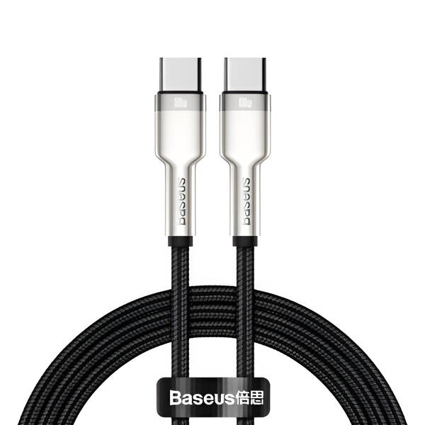 Kábel Baseus Cafule Series USB-C/USB-C 100W 2m čierny

