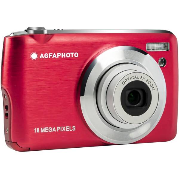 Digitálny fotoaparát AgfaPhoto Compact DC 8200 červený

