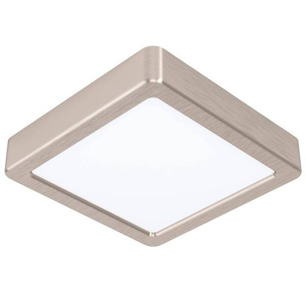 LED stropné svietidlo Eglo Fueva 5, štvorec, 16 cm, neutrálna biela kovové

